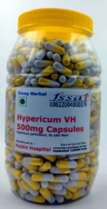 Hypericum VH Herbal Supplement 500mg Capsules