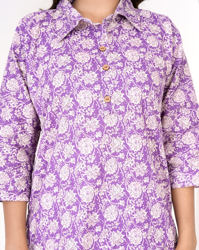 Trendy Women Women's Floral Print Pajama Set 2025 at ShopCircuit | ONDC