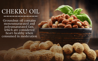 Deeksam Wood Pressed Groundnut Oil | Chekku Kadalai Ennai | 100% Pure & Natural | 500ML