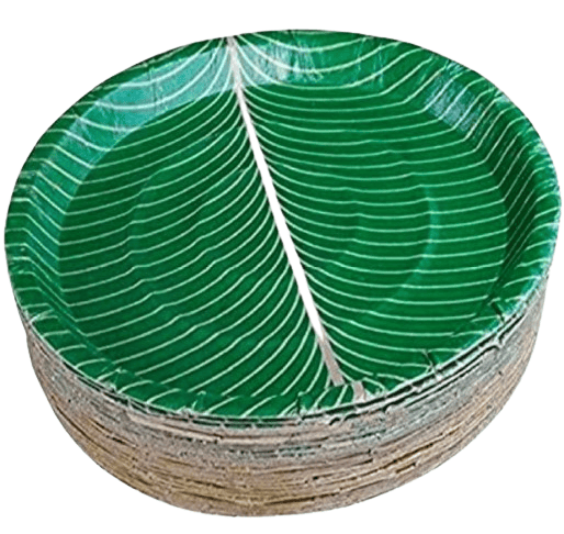  25 Piece Disposable Areca Leaf Plates | Eco-Friendly and Biodegradable | 100% Natural | 8 Inches