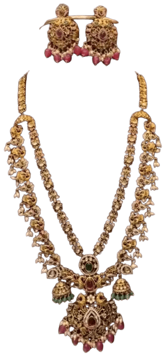 Haram Necklace Set With Earrings