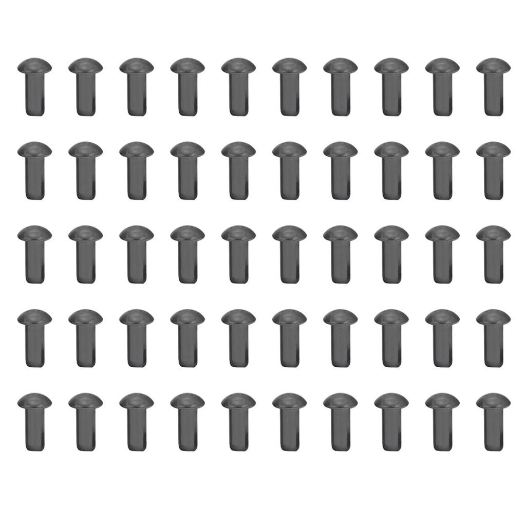 B.K.Jagan & Co Mild Steel Rivets - (Pack Of 50 Pcs) (1/4" X 1.1/2")