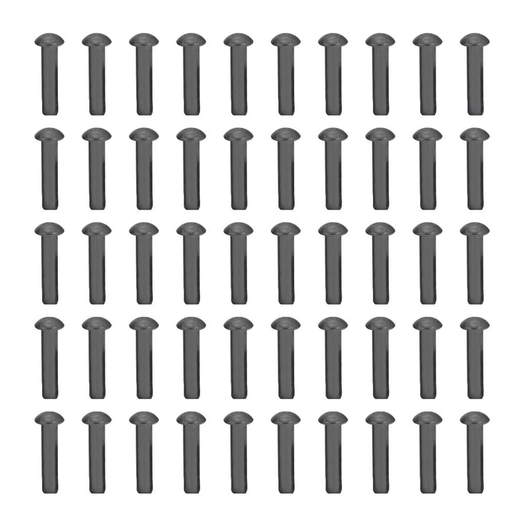 B.K.Jagan & Co Mild Steel Rivets - (Pack Of 50 Pcs) (1/4" X 1.1/2")