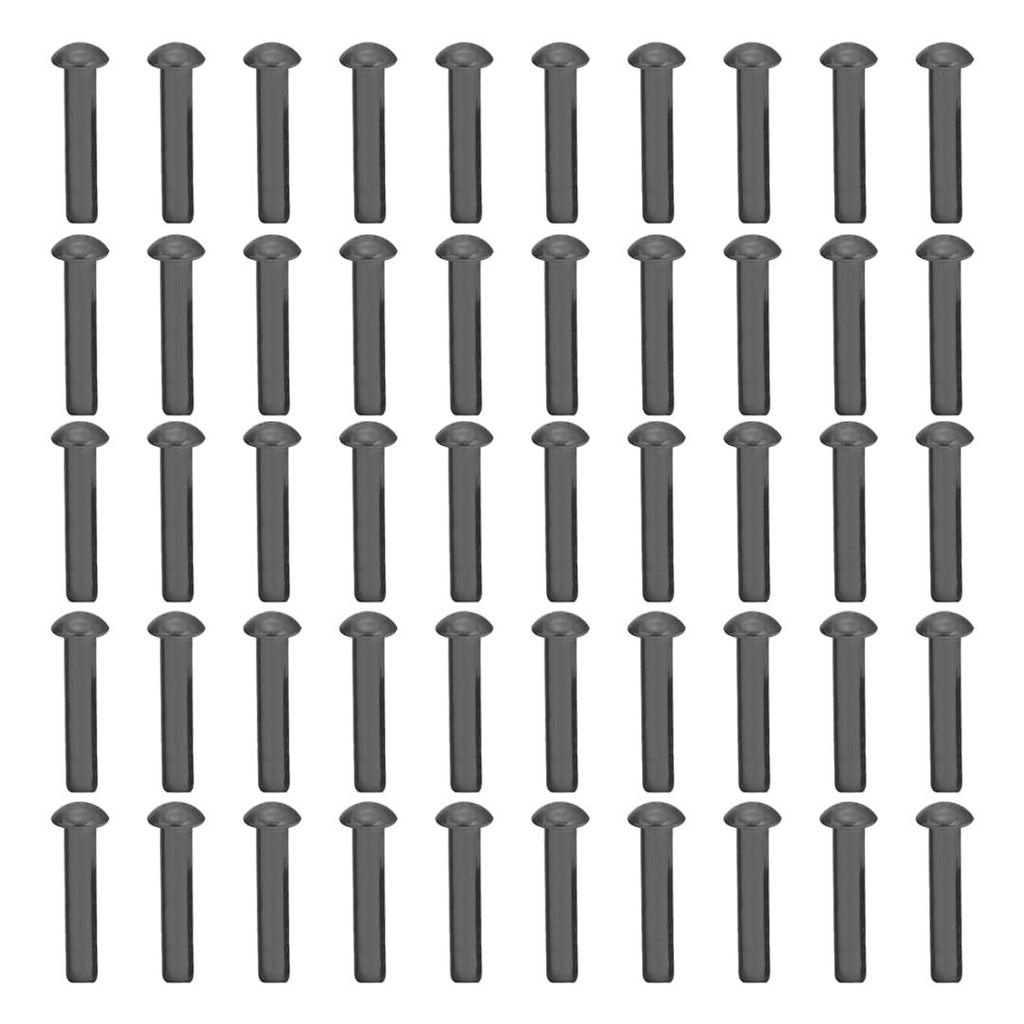 B.K.Jagan & Co Mild Steel Rivets - (Pack Of 50 Pcs) (1/4" X 1.1/2")