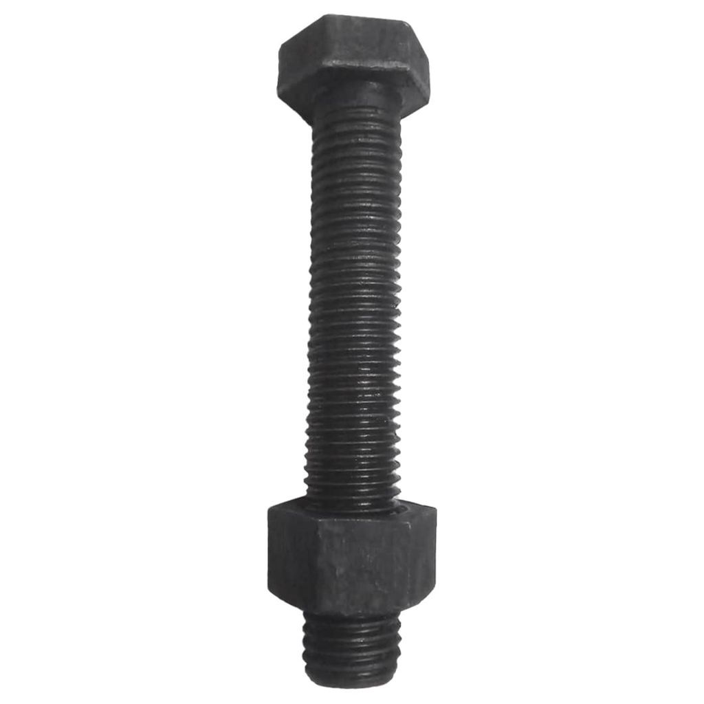 B.K.Jagan & Co Mild Steel Nuts & Bolts 5/16 INCH (Pack Of 15pcs) (5/16" X 2 INCH)