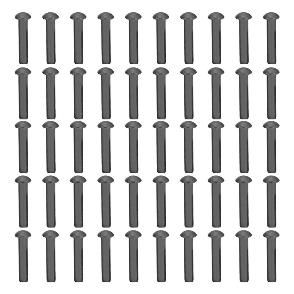 B.K.Jagan & Co Mild Steel Rivets - (Pack Of 50 Pcs) (1/4" X 1.1/2")