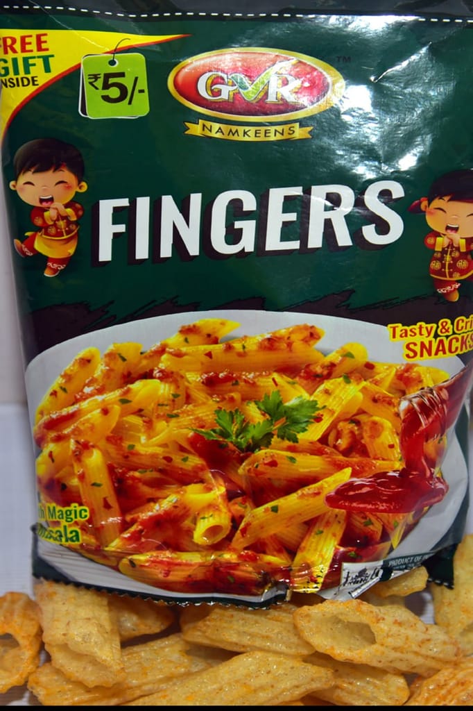 GVR NAMKEENS - Fingers