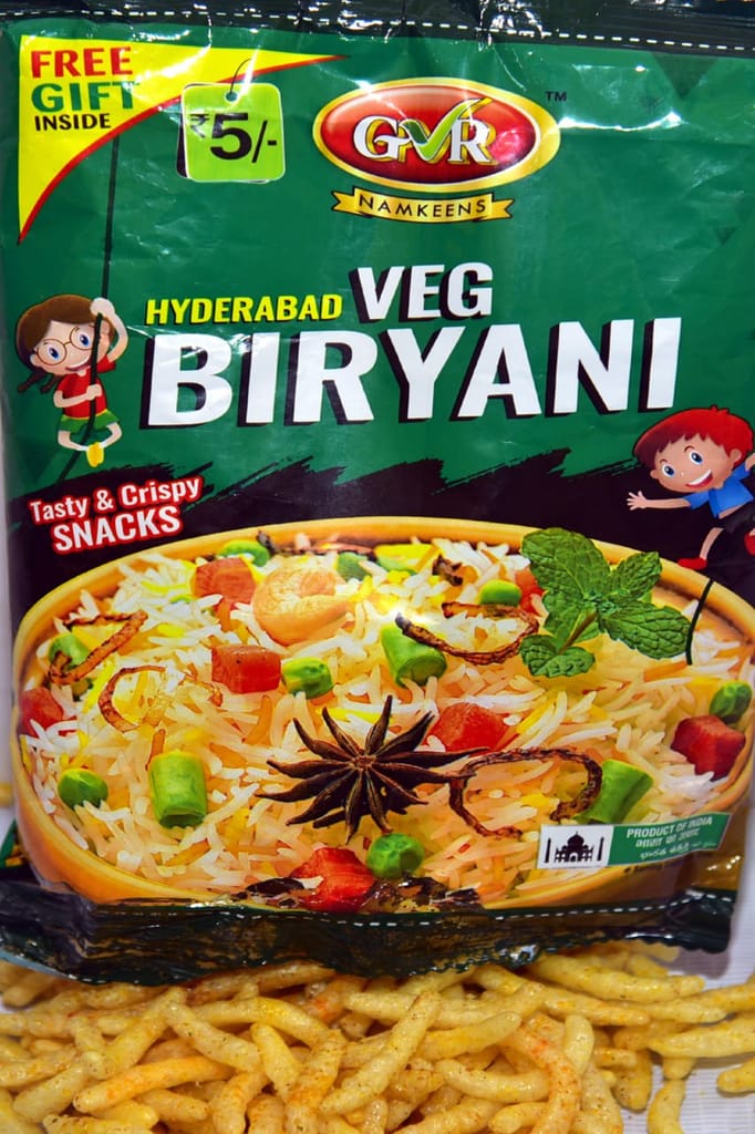 GVR NAMKEENS -- Veg Biryani
