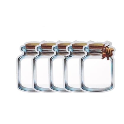 SHANAYA 15 Pcs Mason Jar Zipper Bags,Food Storage Snack Sandwich Ziplock Bags,Reusable Airtight Seal Food Storage Bags,Leakproof Food Saver Bags Squirrel Design (Medium Size)