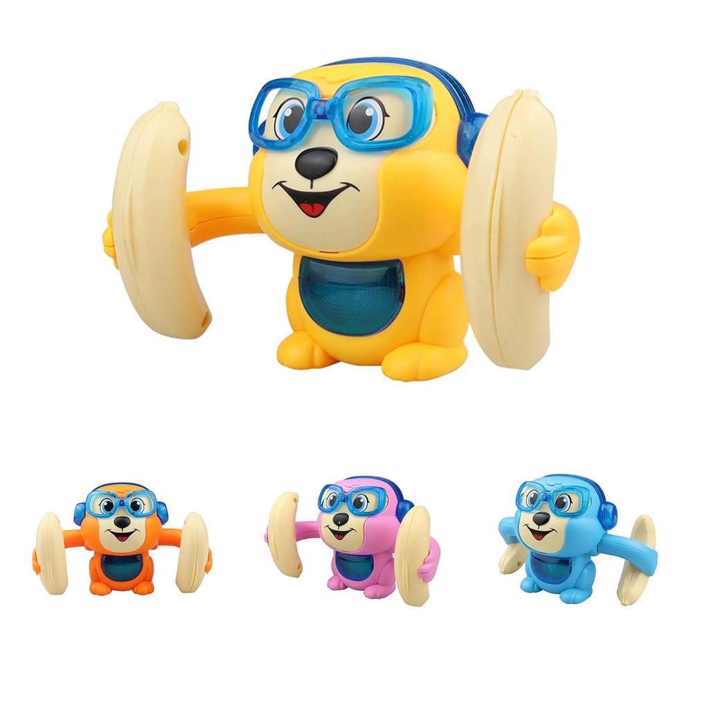 SHANAYA Dancing Spinning Rolling Tumbling Voice Activated Banana Monkey Toys for Kids Best Gift for Kids - Random Color & Design - Toys and Games | Buy online on ZillyBuy