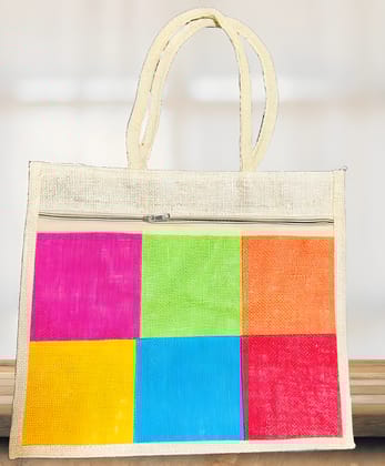 Multi-Purpose Jute Bag - Spacious, light & easy to carry