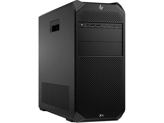 HP Z4 G5 Workstation (8L189PA) Z4 G5 775W Xeon W3-2423 2.1G 15MB 6C 32GB (2x16GB) DDR5 Z Turbo 1TB M.2 SSD + 1TB 7200RPM SATA Ent NVIDIA T1000 8GB DVDRW Win 11 Pro 6 Cores mDP to DP 3Years warranty