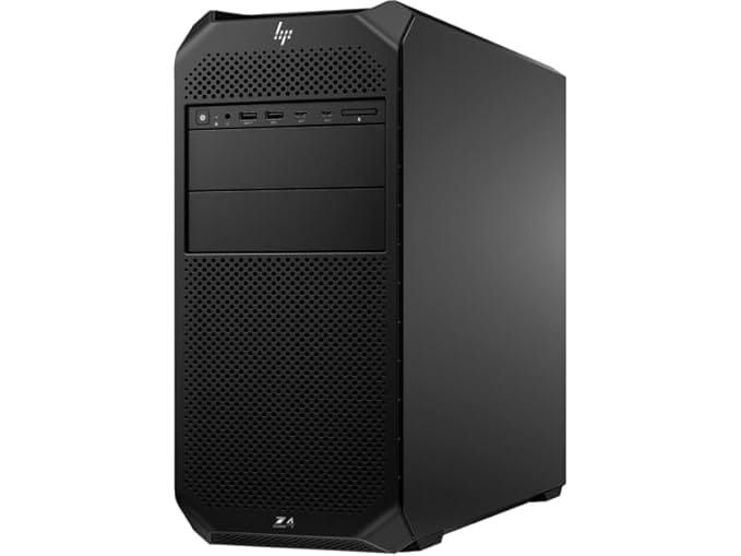 HP Z4 G5 Workstation (8L189PA) Z4 G5 775W Xeon W3-2423 2.1G 15MB 6C 32GB (2x16GB) DDR5 Z Turbo 1TB M.2 SSD + 1TB 7200RPM SATA Ent NVIDIA T1000 8GB DVDRW Win 11 Pro 6 Cores mDP to DP 3Years warranty