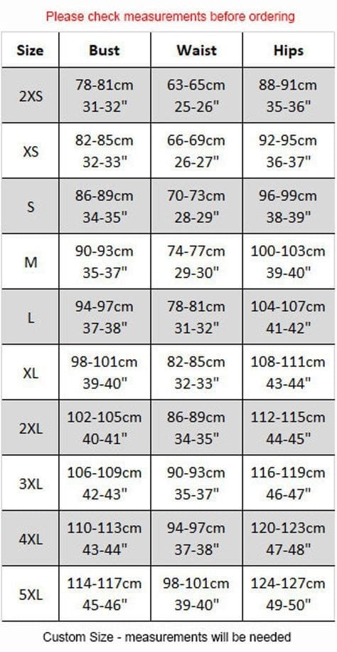 Size Guide Size Guide