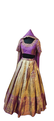  Women's Traditional Indian Lehenga Choli Set