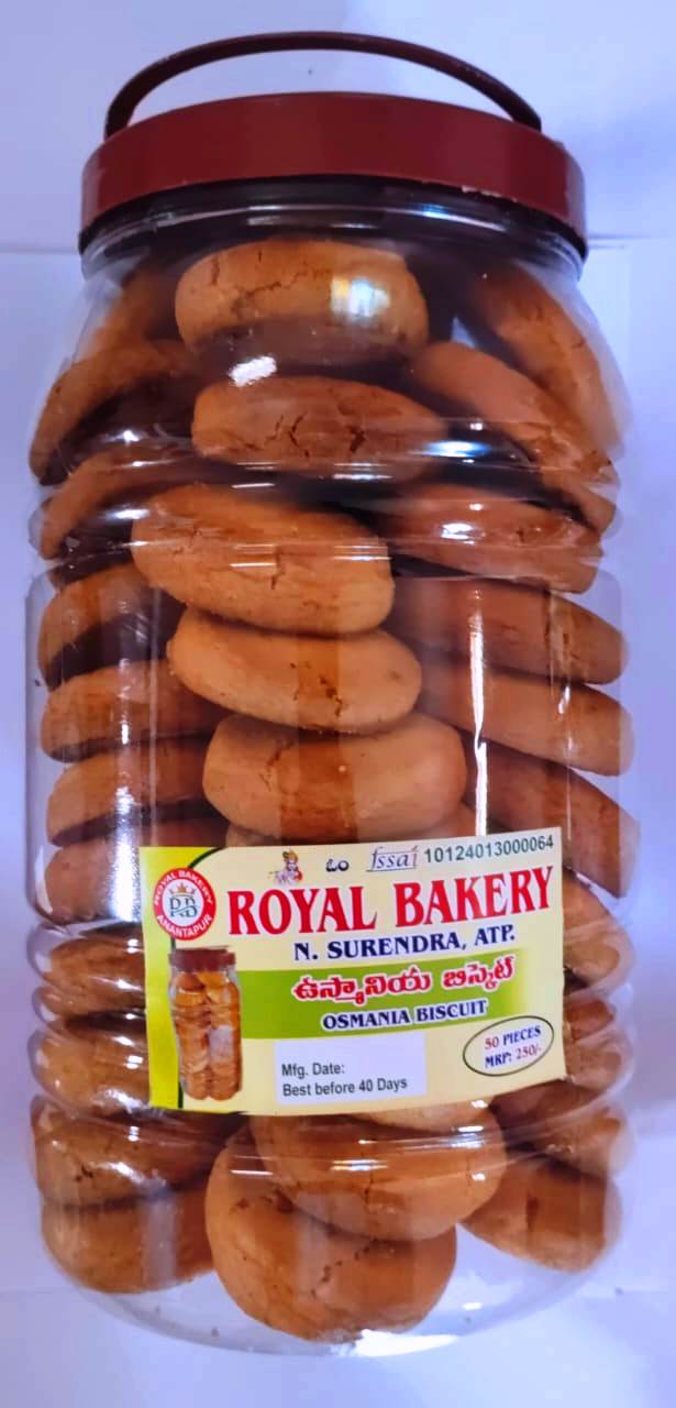  Osmania Biscuits - 50 Pieces