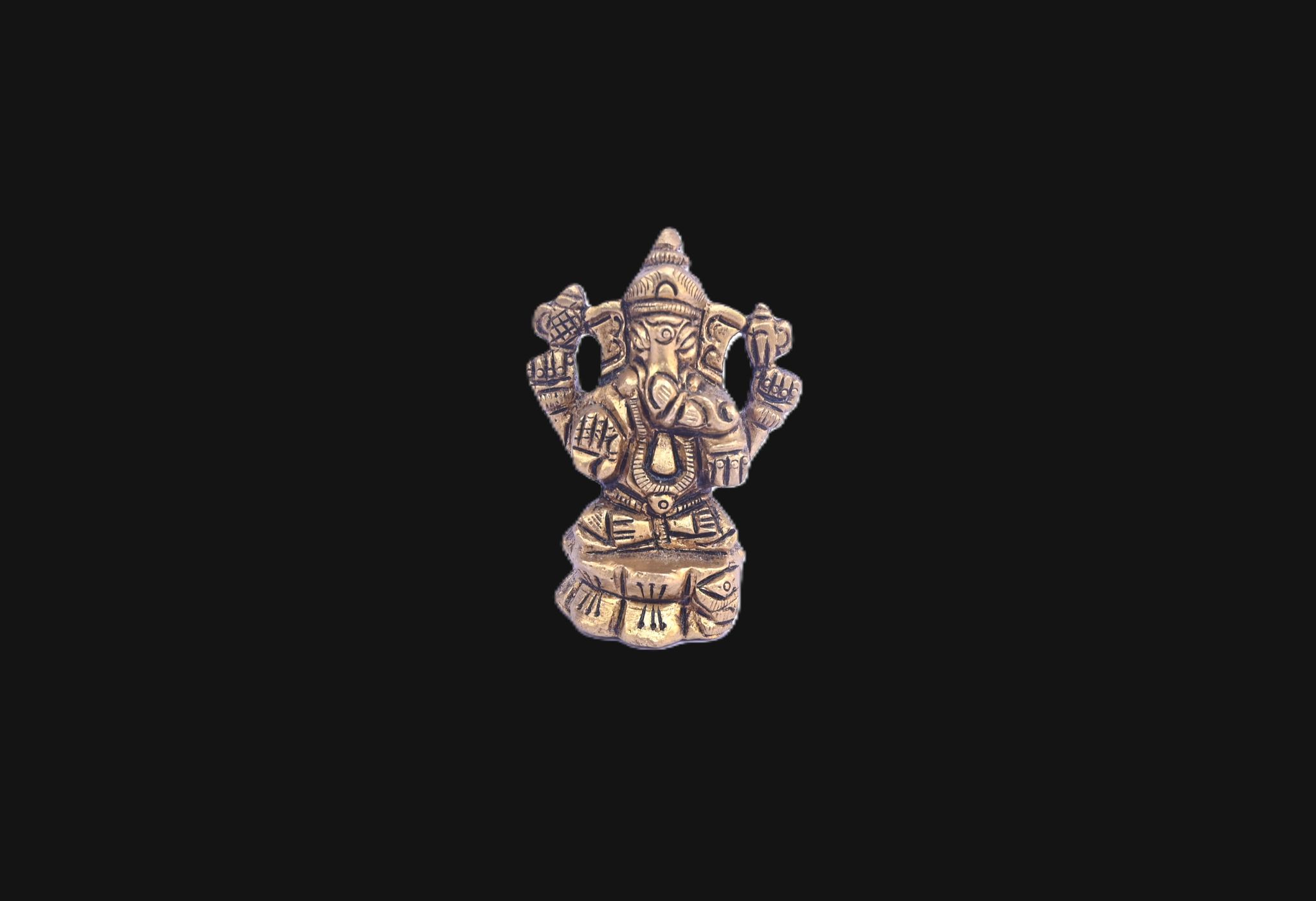 Brass Ganesh Statue
