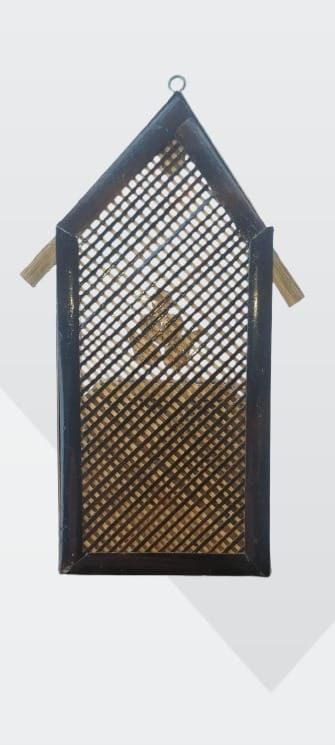 Handcrafted Wooden Wall Hanging pens Holder with intricate designs