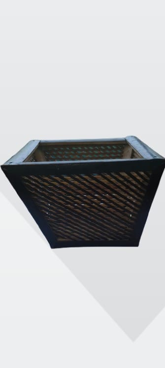  Handcrafted Wicker and Wood Storage Basket