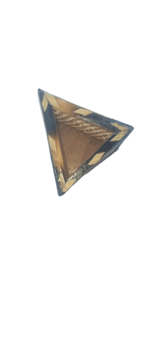 triangle wooden stand