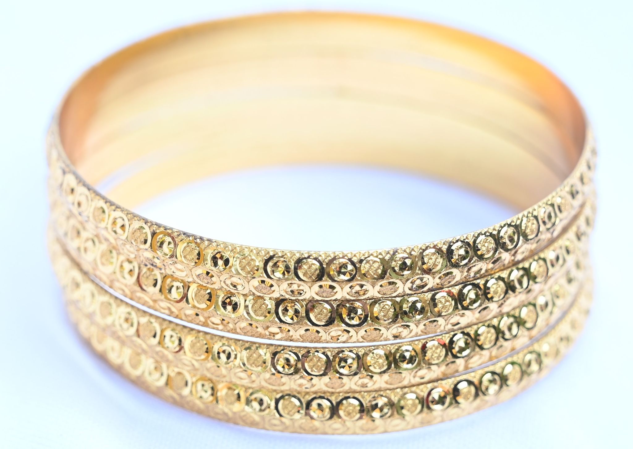 Sri Parameswari  Gold Bangles Set of 4