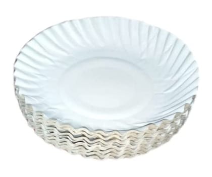 50 - Pack Disposable Paper Plates - 9 Inch