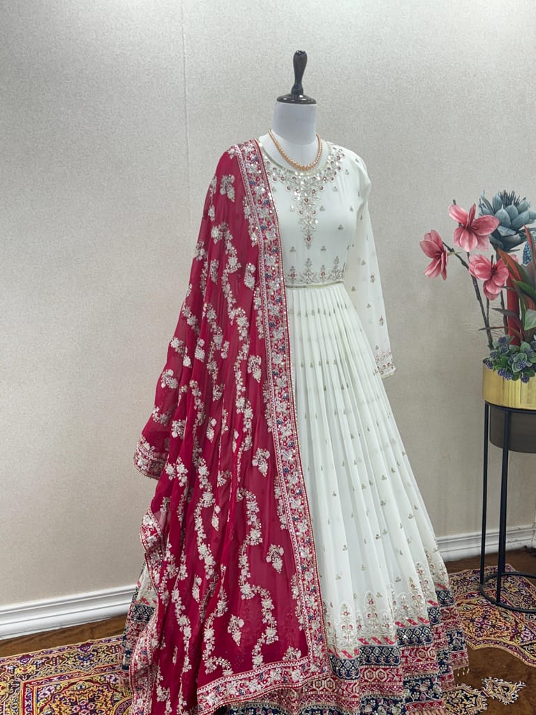 Ready to wear indian salwar kameez Dupatta for women anarkali designer pakistani dresses Festival 3 piece