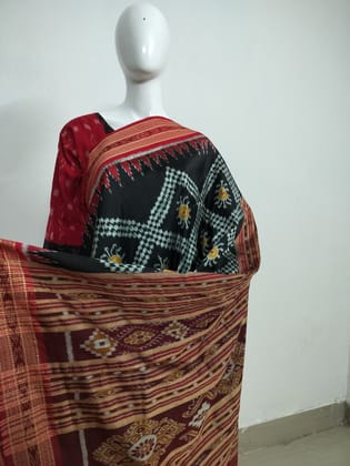 Odisha Handloom Tarabali Khandua silk saree
