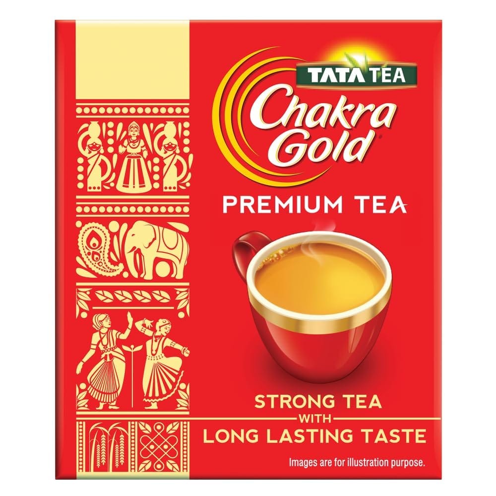 Tata Tea Chakra Gold Dust Tea | Strong Tea With Long Lasting Taste |Black Tea | 500 Grams
