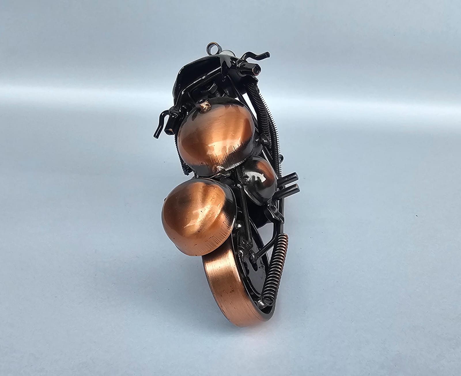  Handmade Metal Motorcycle Sculpture