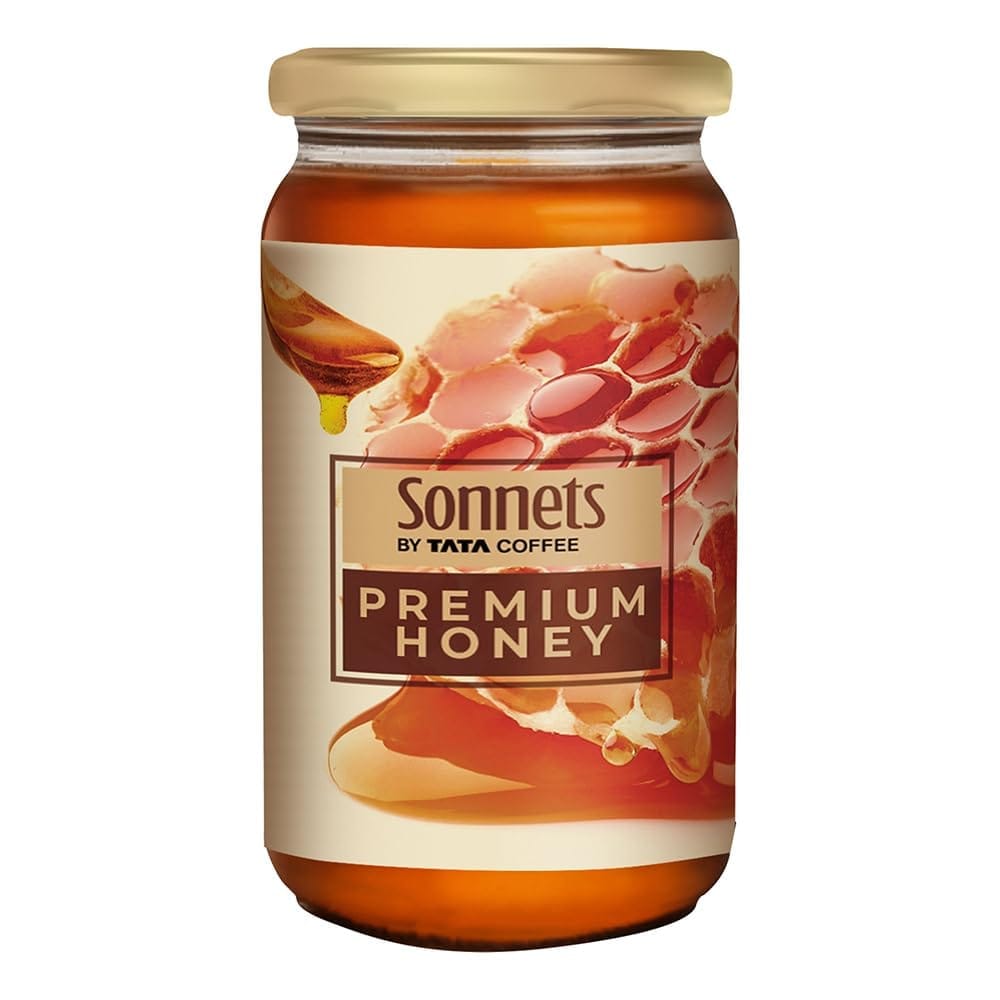 Sonnets by Tata Coffee, Premium Honey, 250g, Natural & Pure, Sustainably Harvested Honey from Tata Plantations