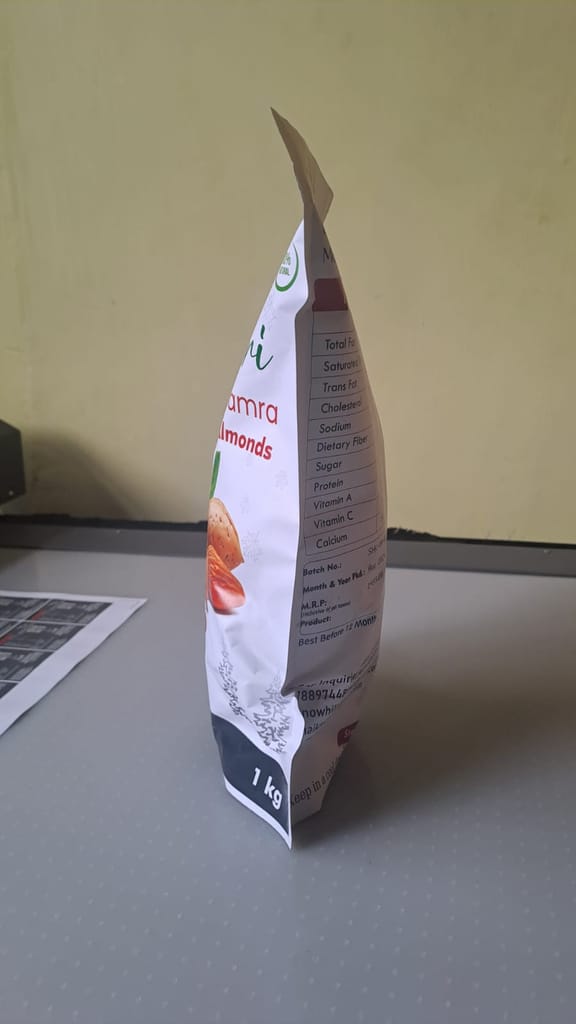 Kashmiri Kagzi Mamra almonds withshells pack of 1kg