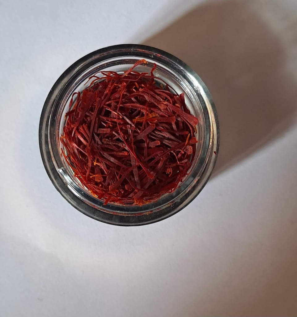GOJI zafran/safran/zaffarona pure kashmiri kesar/finest A+ Grade (2gm)