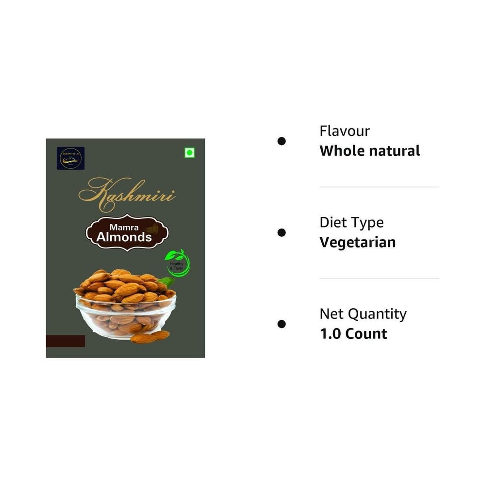Kashmiri Mamra Almonds in Shell (Mamra Badam) (3kg)
