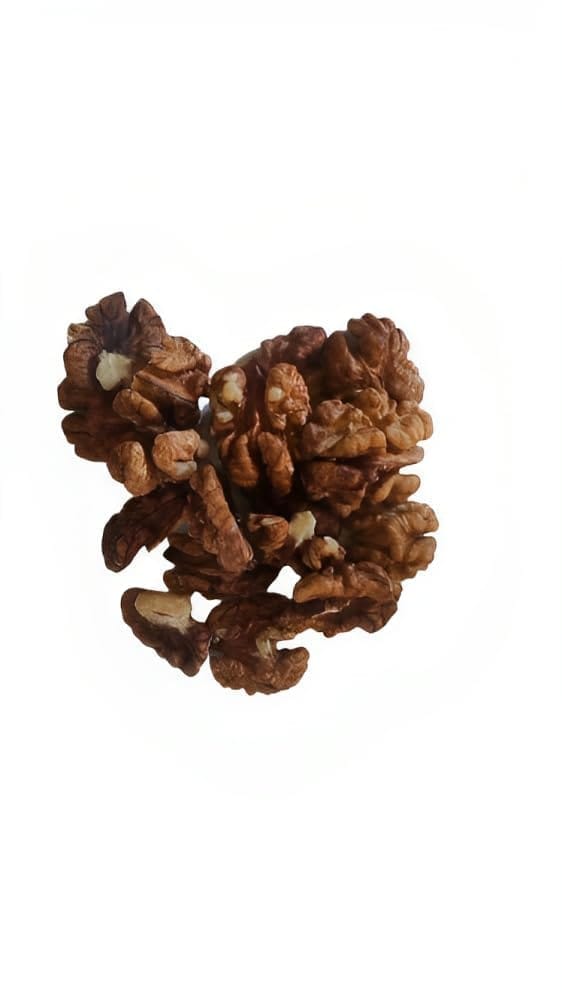 GOJI Walnuts (Akhrot) lite Brown Sasta Kashmiri Shelled Walnut Without Shell in Vacuum Pack (Akhrot Giri) (1Kg) - Sharbati lite Brown