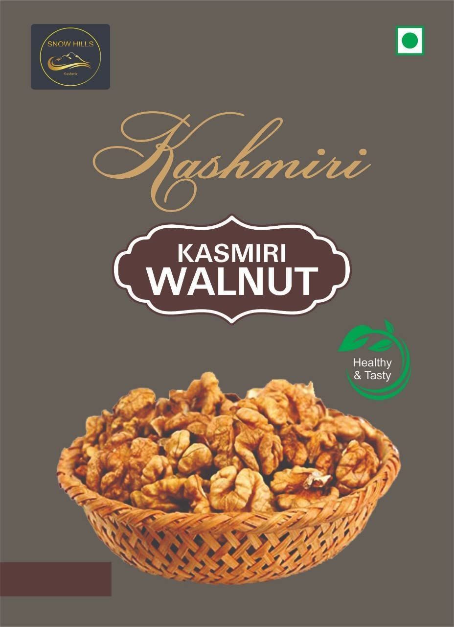 Sasta walnut Fully dry without shell in vacuum pack (fully brown Akhrot giri) (pack of 1KG)