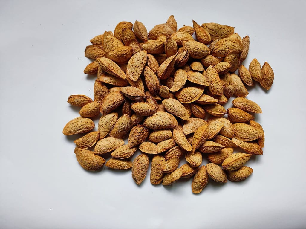 Snow Hills Kashmir Premium Kagzi Mamra Almonds/Badaam (4kg) | Soft & Easy to Break Shell 100% Pure Organically Cultivated Almonds