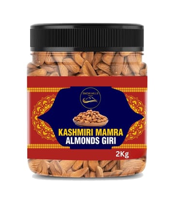 100% Organic Kashmir�s Special Mamra Almonds Giri l (Without Shell) (2kg)
