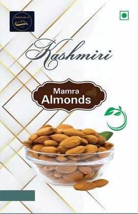 Snow Hills Original Mamra Almonds/Badam Premium Mamra Badam (with shell) (1KG)