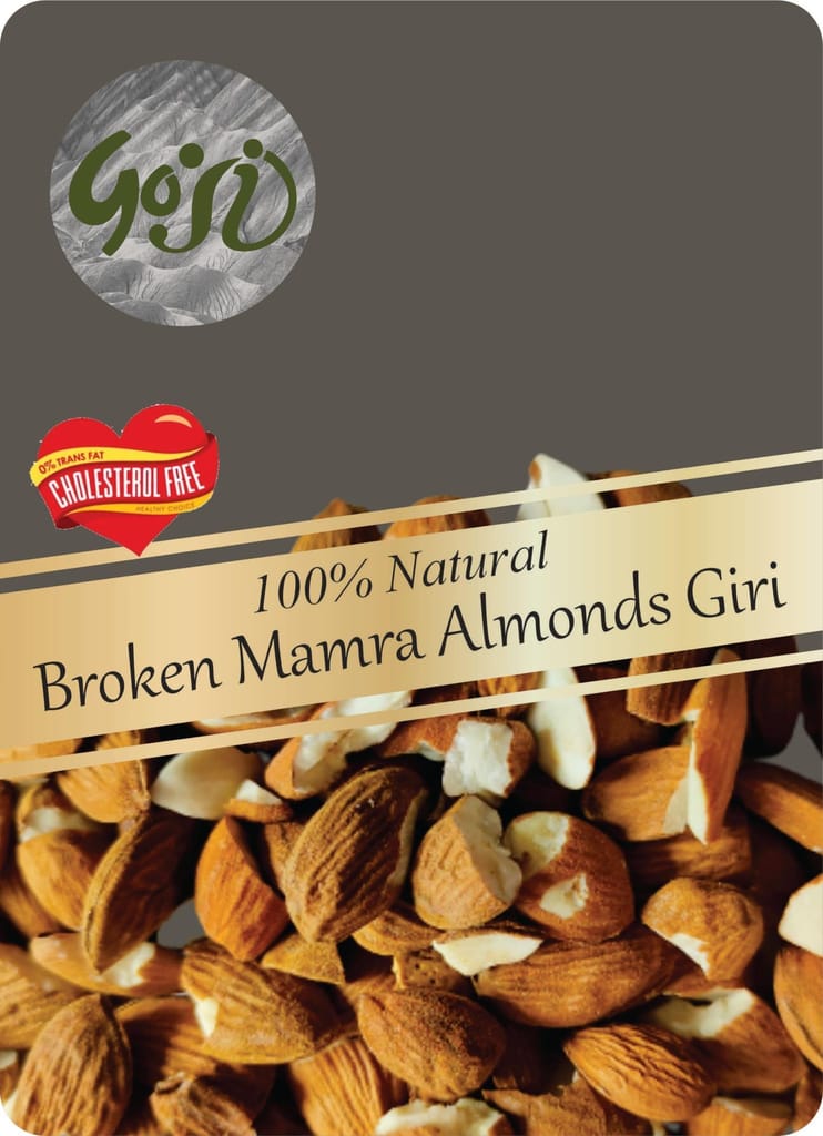 Goji Crushed Almonds/broken almonds used for confectionary(1Kg)