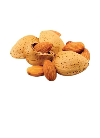 GOJI Kashmiri Kagzi Special Mamra Almonds Withshell (Kashmiri Soft Shell Mamra Badam) 1Kg Pack, Dry Fruit