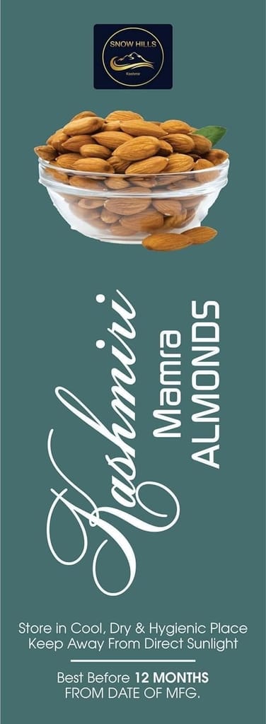 Natural & Organic kashmiri mamra Almonds (INSHELL)