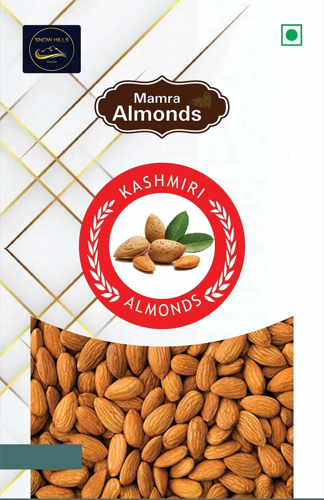 Kashmiri almond kernels oily and tasty (Mamra Badam Giri)