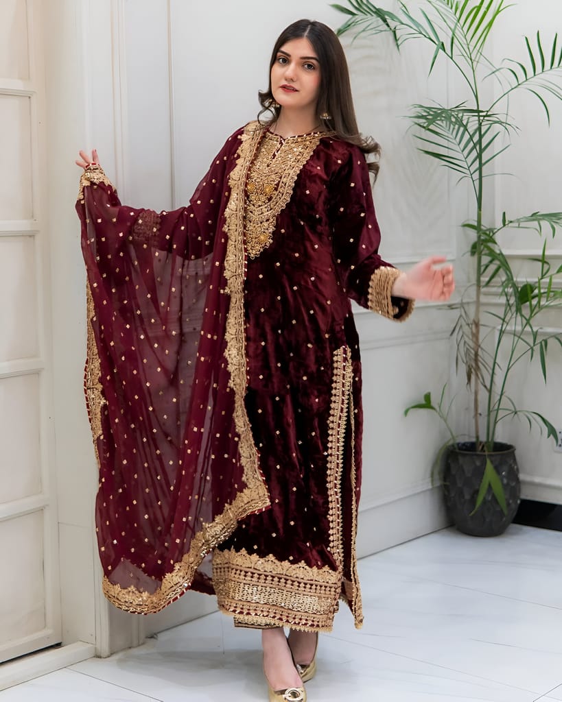 Ready to wear indian salwar kameez Dupatta for women anarkali designer pakistani dresses Festival 3 piece