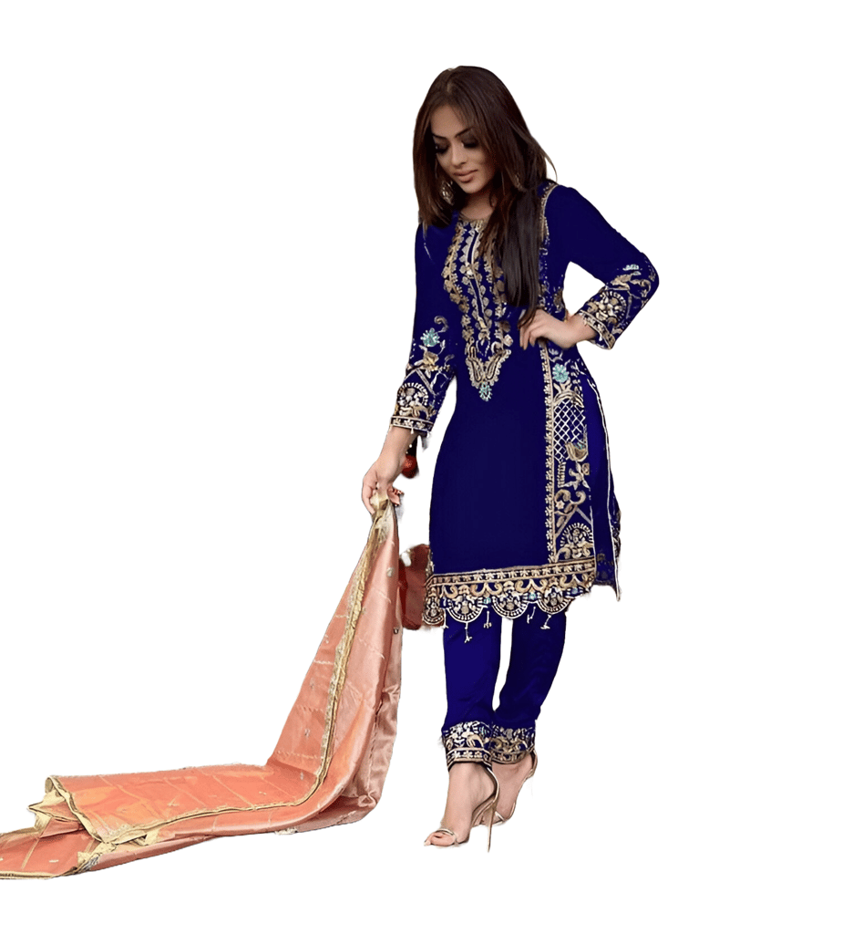 Ready to wear indian salwar kameez Dupatta for women anarkali designer pakistani dresses Festival 3 piece
