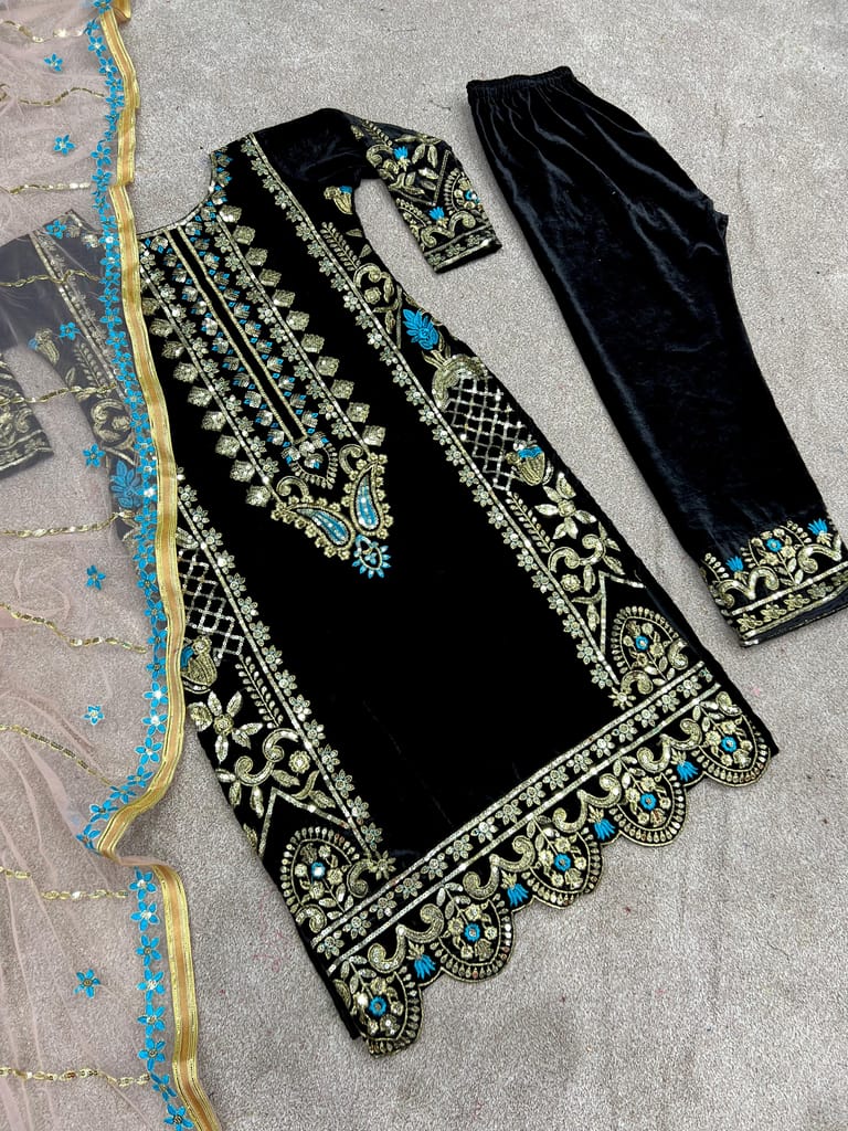 Ready to wear indian salwar kameez Dupatta for women anarkali designer pakistani dresses Festival 3 piece