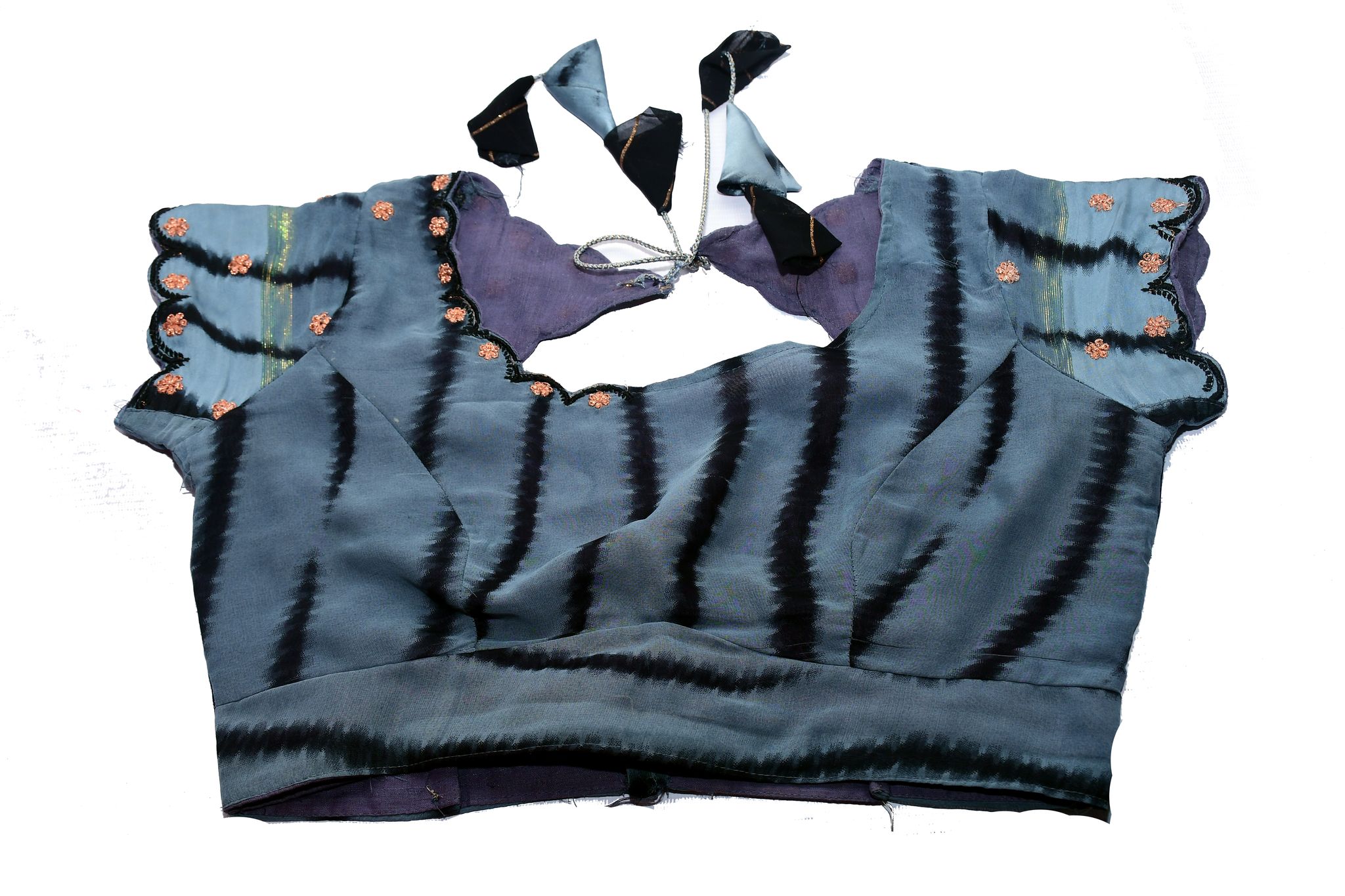 Women's Ethnic Wear Printed Cotton Silk Saree Blouse