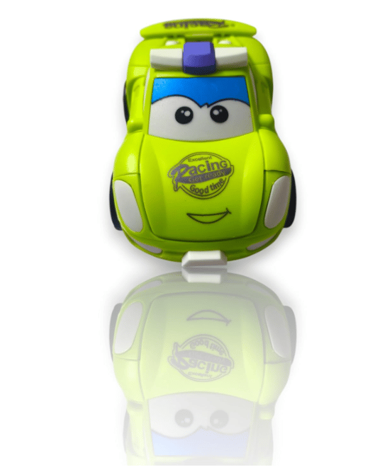 DGTAL GUMTI 2-in-1 Transformer Robot Car Toys for Kids | Friction-Powered Vehicle Playset | Cartoon Car to Robot Conversion | Friction-Powered Racing Car for Boys & Girls Transforming (Parrot Green)