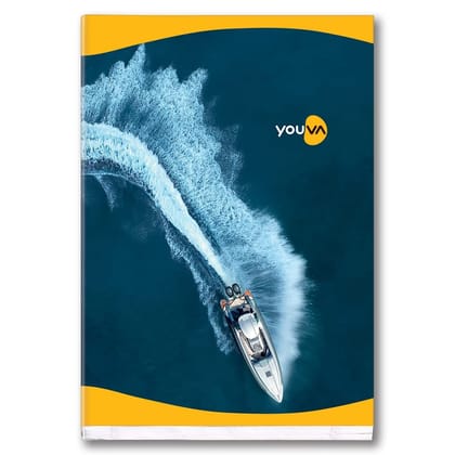 Navneet Youva | Soft Bound Long Book | 21 cm X 29.7 cm | Single Line | Pack of 4| 388 Pages