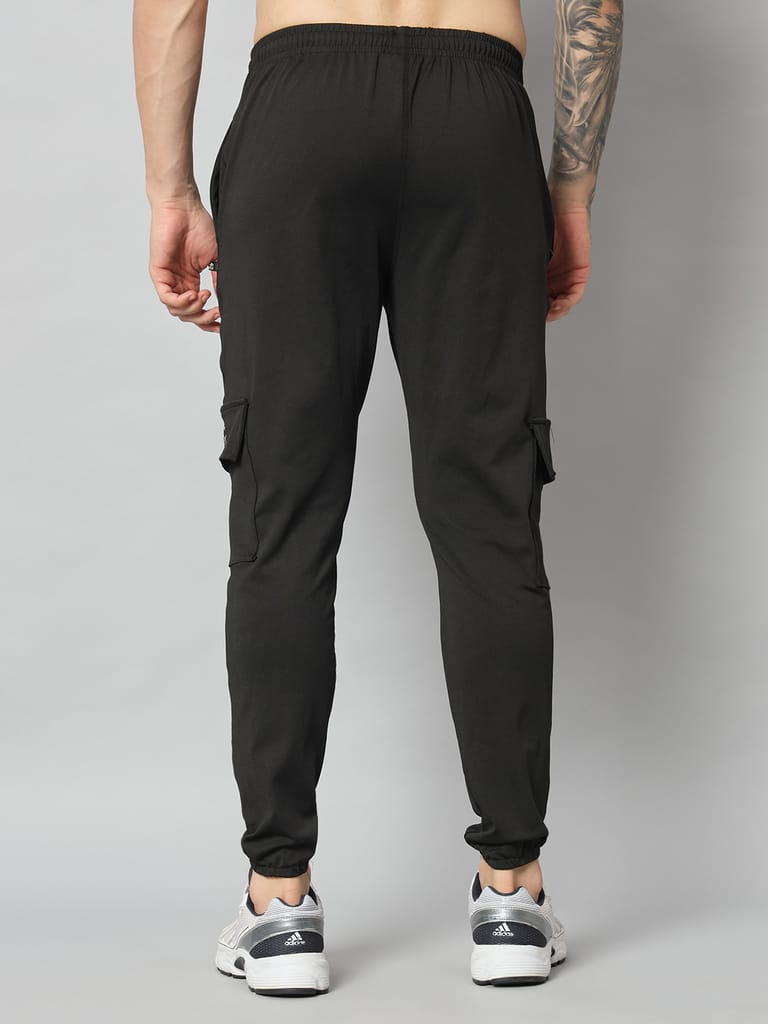 SavvyXwear Men's black trouser (sports wear/gym wear)